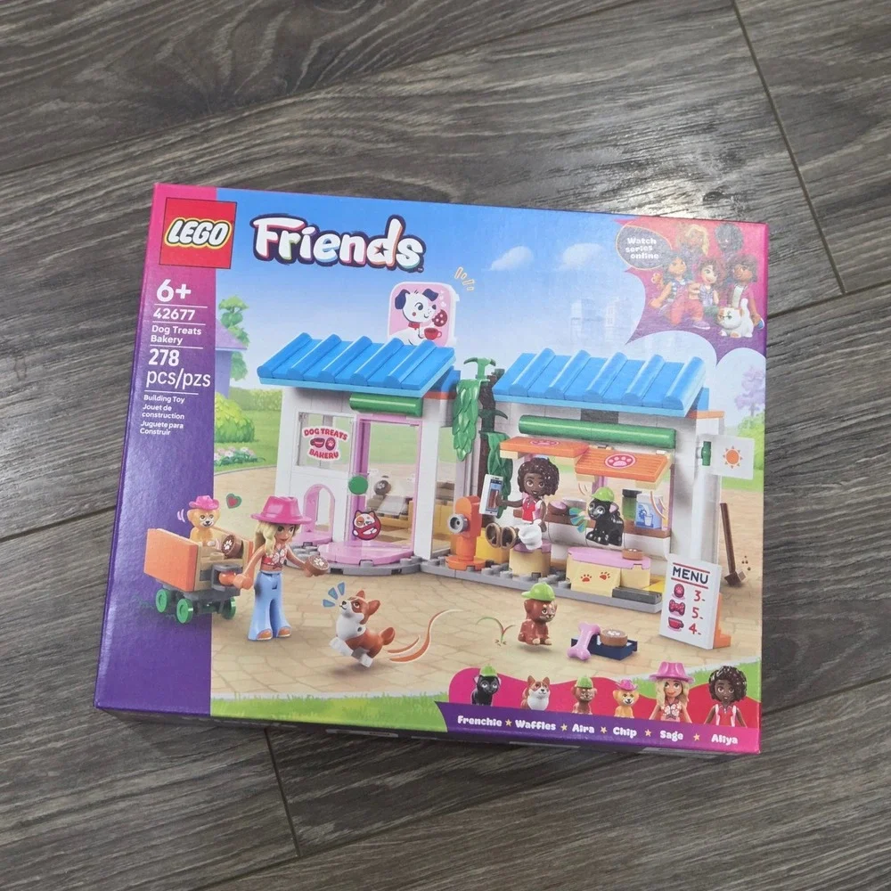 LEGO Friends 42695 Horse Trailer 42677 Dog Bakery Set Bundle Brick Building NEW